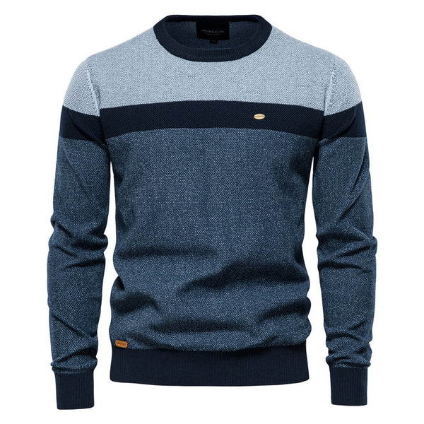 Men's high quality knitted sweater