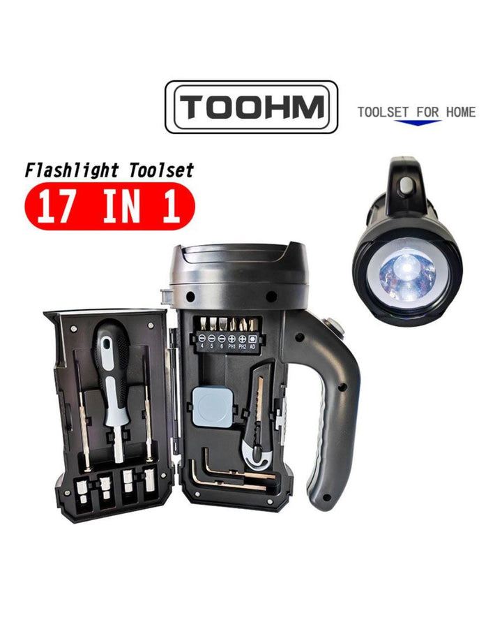 Flashlight Toolkit Portable High Power LED Flashlight, Hardware Tool Set, Father's Day Gi ...