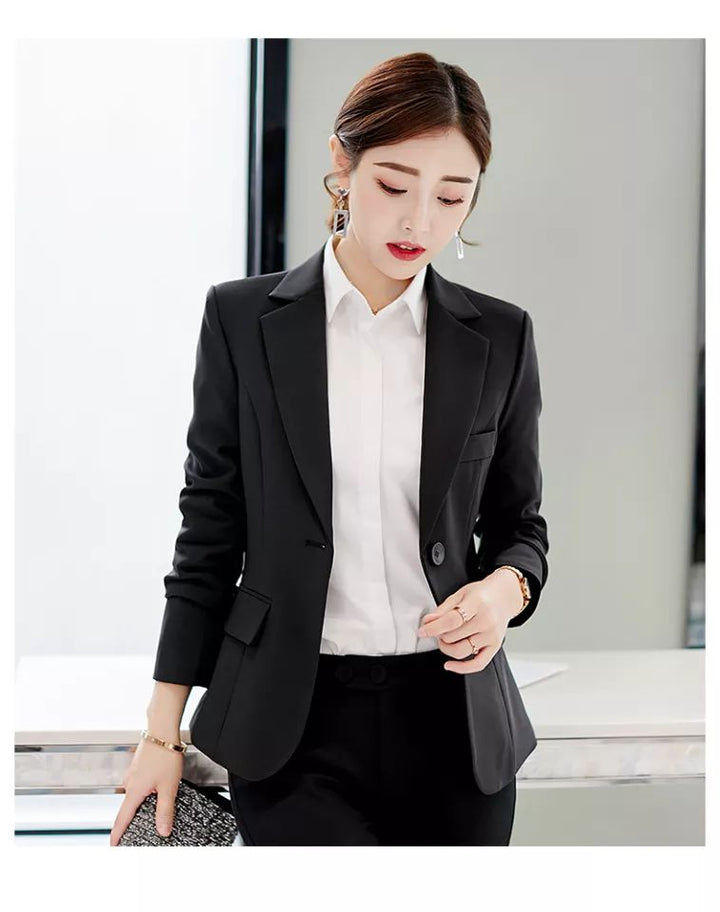 Formal Work Jacket Women/Ladies Notched Formal Jackets For Office/Work – Allthingsfabulous