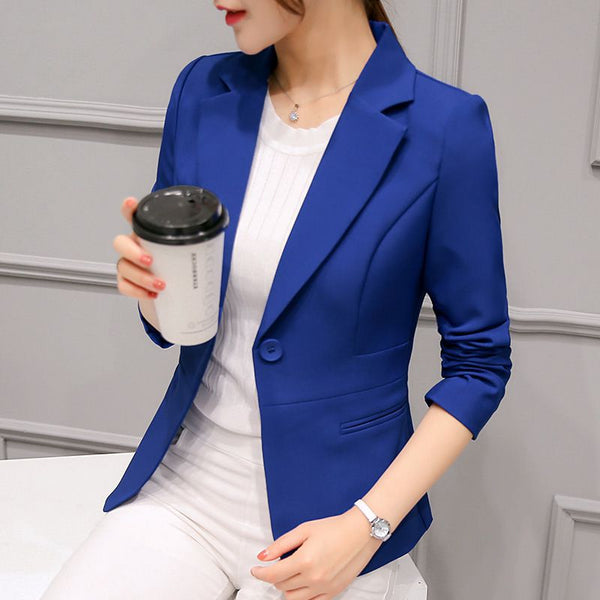Women/Ladies Notched Formal Jackets For Office/Work